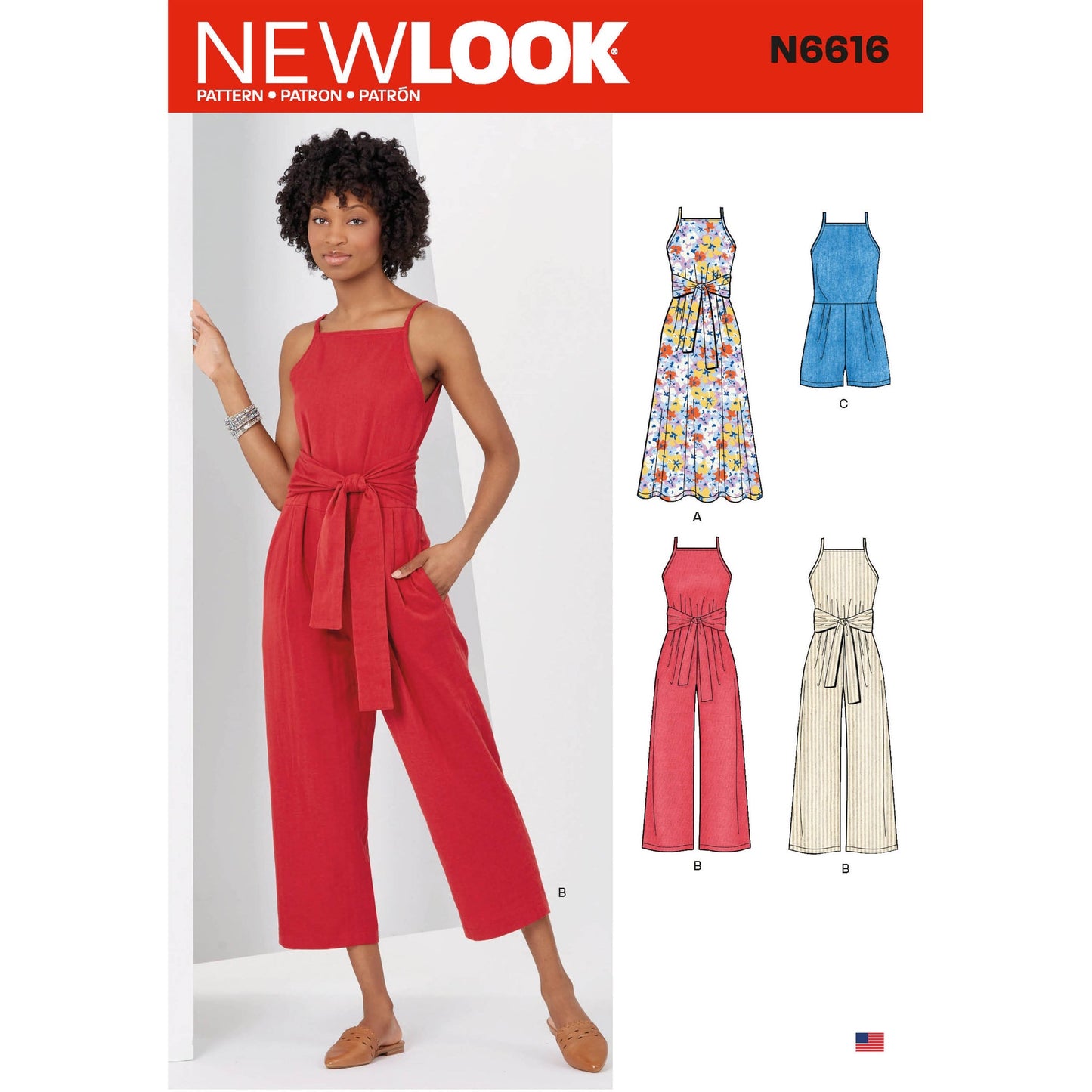 New Look Sewing Pattern 6616 N6616 Misses' Dress and Jumpsuit - You’ve Got Me In Stitches