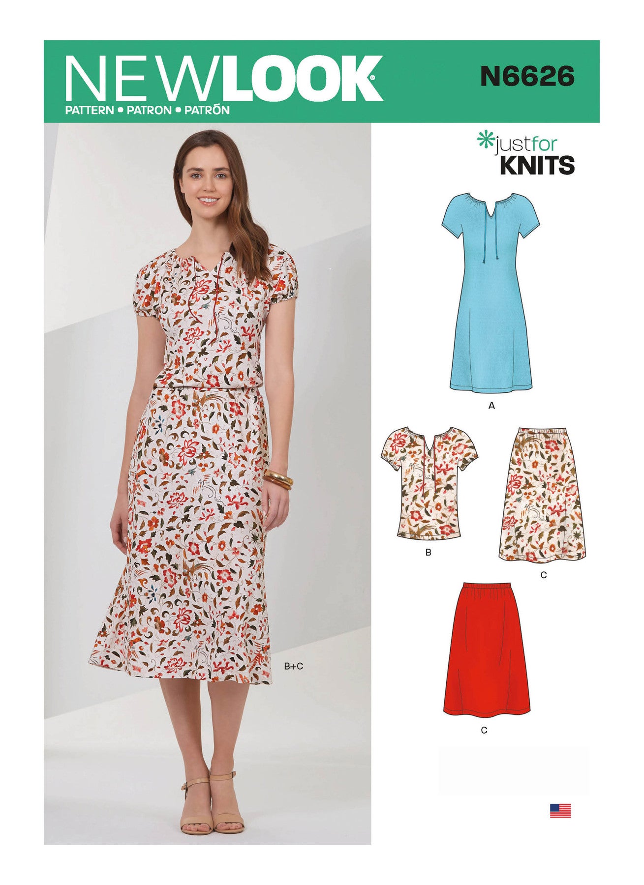 New Look Sewing Pattern N6626 6626 Misses' Dresses - You’ve Got Me In Stitches