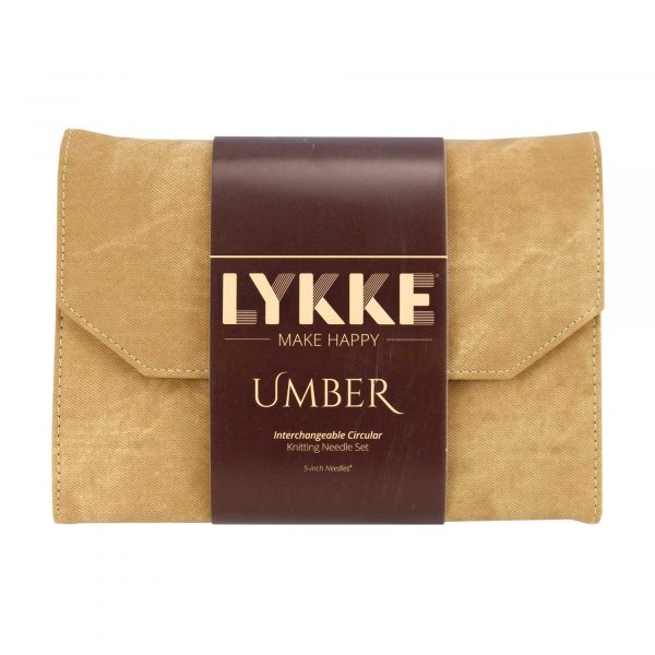 Lykke Umber 5" Circular Knitting Needle Set