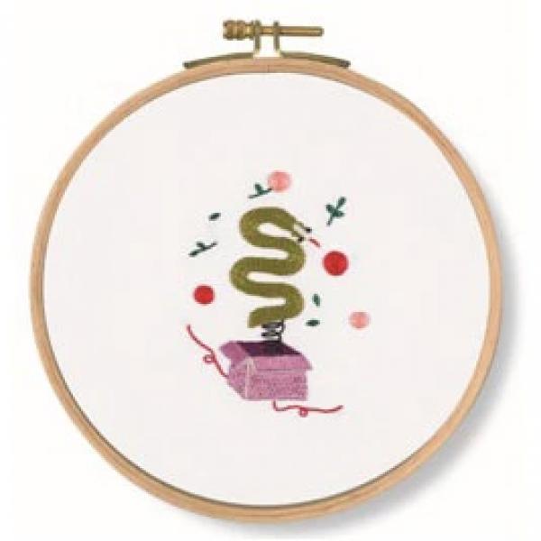 DMC - Hand Embroidery Kit - Surprise! Snake - 12.5cm