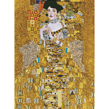 DAMAGED BOX - Diamond Dotz - Woman in Gold (Klimt) - 91 x 67cm