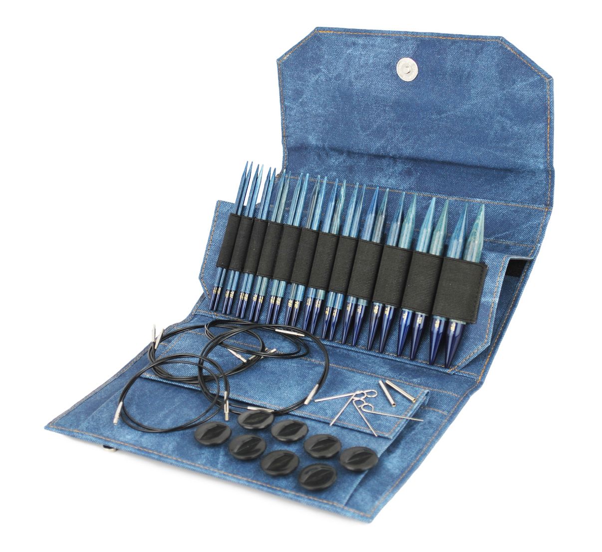 Lykke Indigo 5" Circular Knitting Needle Set