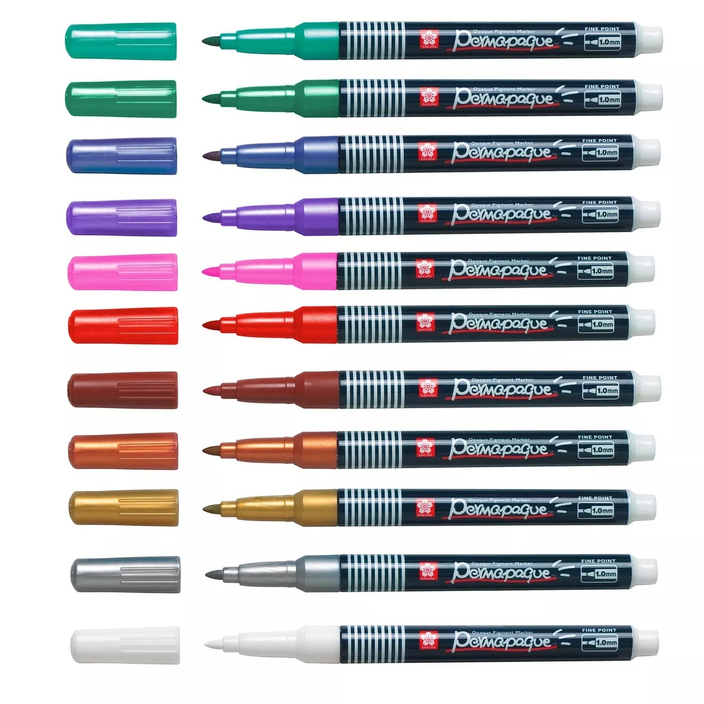 Sakura Permapaque markers - Fine Point 1.0mm - Pigment Markers