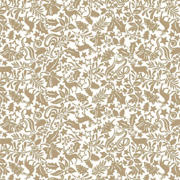 Liberty Fabrics - A Woodland Christmas Collection - 110cm wide x 1m - Enchanted Forest 6019B