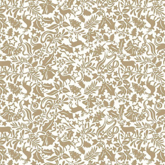 Liberty Fabrics - A Woodland Christmas Collection - 110cm wide x 1m - Enchanted Forest 6019B