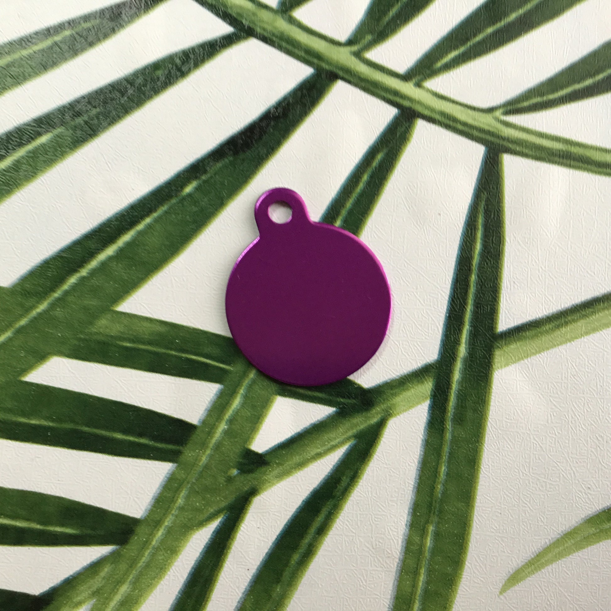 Blank Circle Animal Pet Tag (Dog, Cat and Others) - Various Colours - You’ve Got Me In Stitches