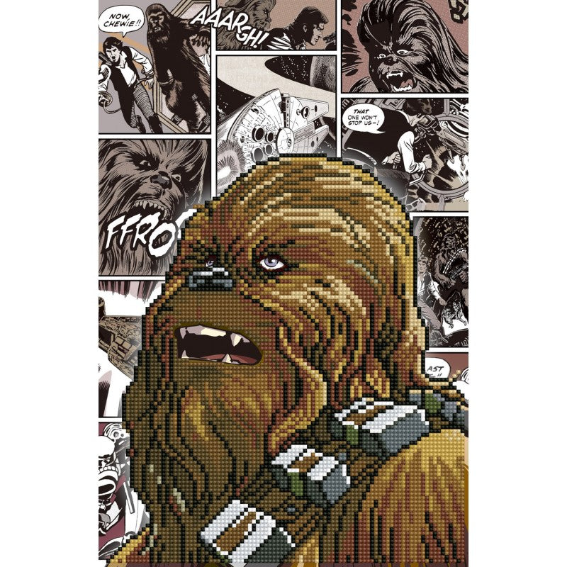 Diamond Dotz - Disney - Star Wars - Chewbacca - 26.5 x 40.5cm - You’ve Got Me In Stitches