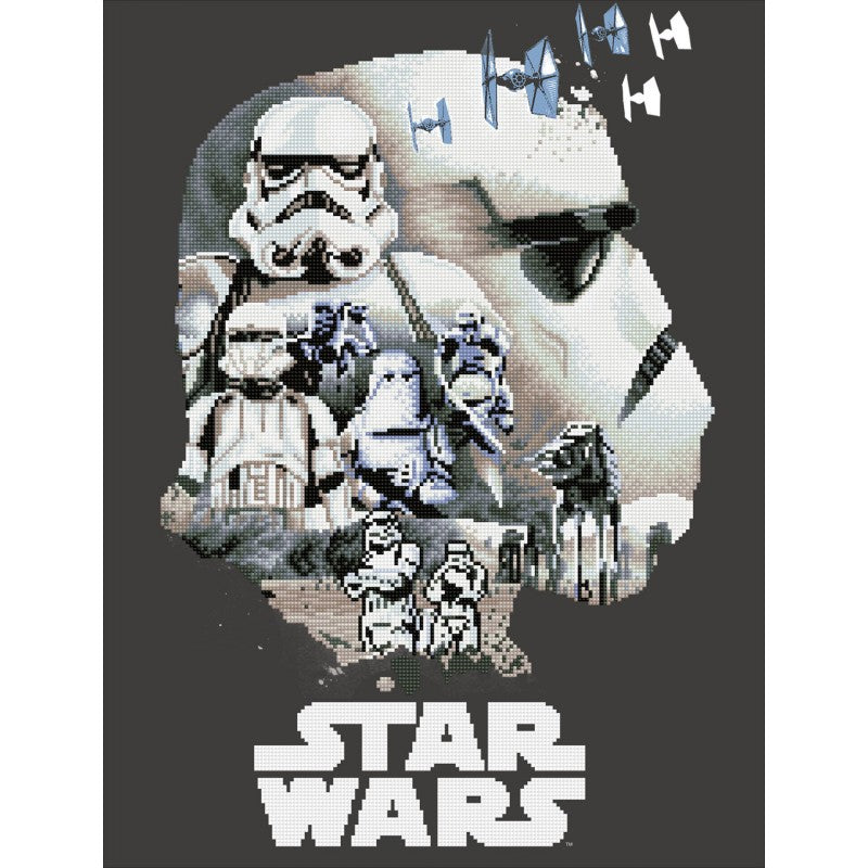 Diamond Dotz - Disney - Star Wars - Stormtrooper - 52 x 68cm - You’ve Got Me In Stitches