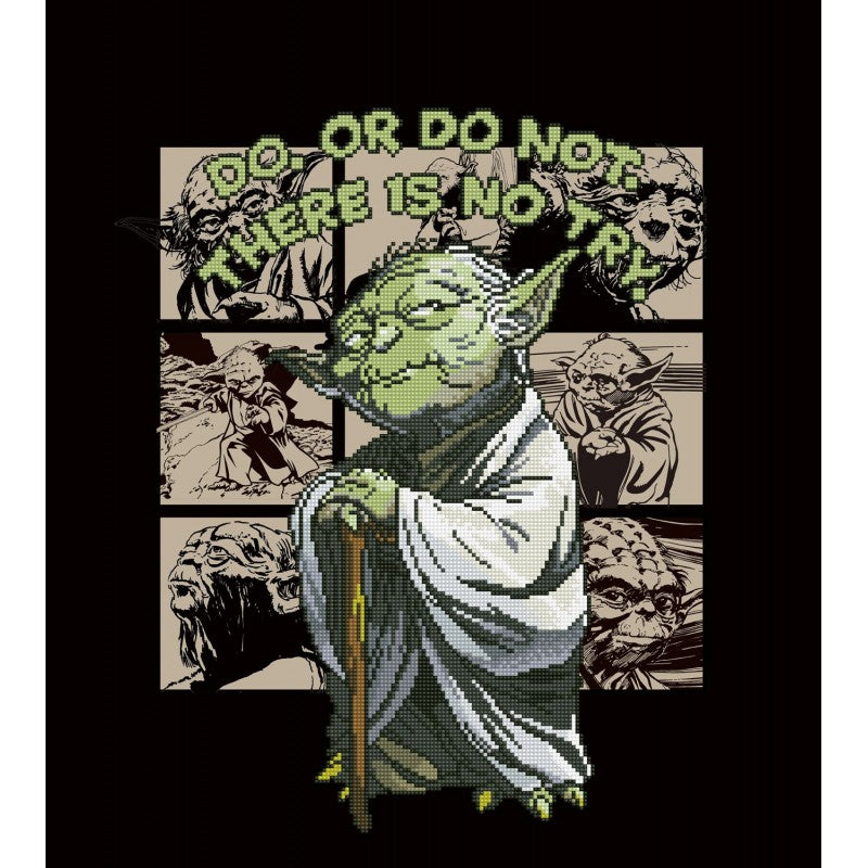 Diamond Dotz - Disney - Star Wars - Yoda - 57 x 64cm - You’ve Got Me In Stitches