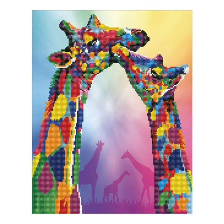 Diamond Dotz - Giraffe - 47 x 37cm - You’ve Got Me In Stitches