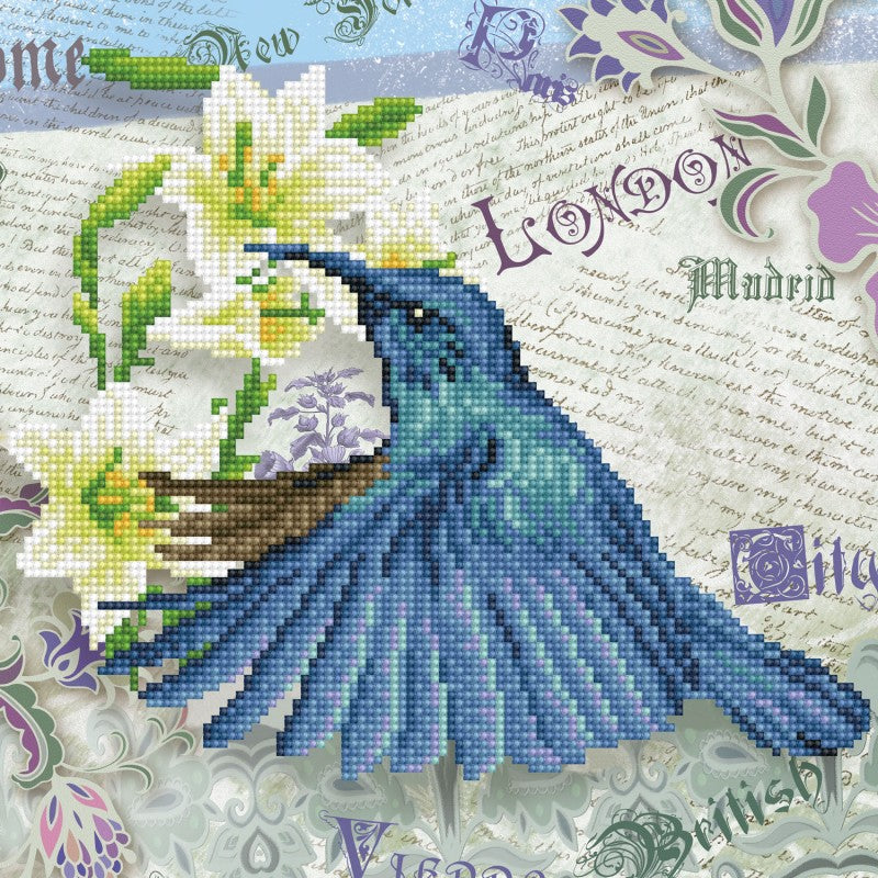 Diamond Dotz - Hummingbird Travels - 30 x 30cm - You’ve Got Me In Stitches