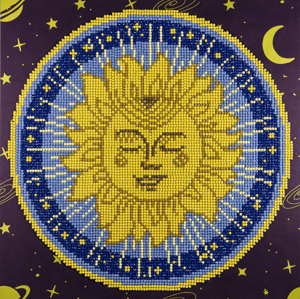 Diamond Dotz - Sun Mandala - 32 x 32cm - You’ve Got Me In Stitches