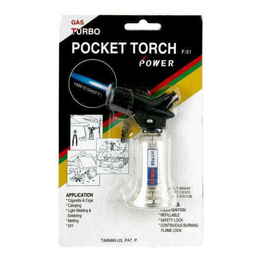 Gas Turbo Pocket Torch F51 - You’ve Got Me In Stitches