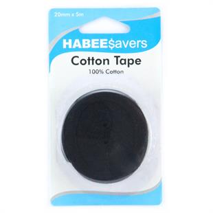 Habee$avers - Woven Cotton Tape - 20mm x 5m - You’ve Got Me In Stitches