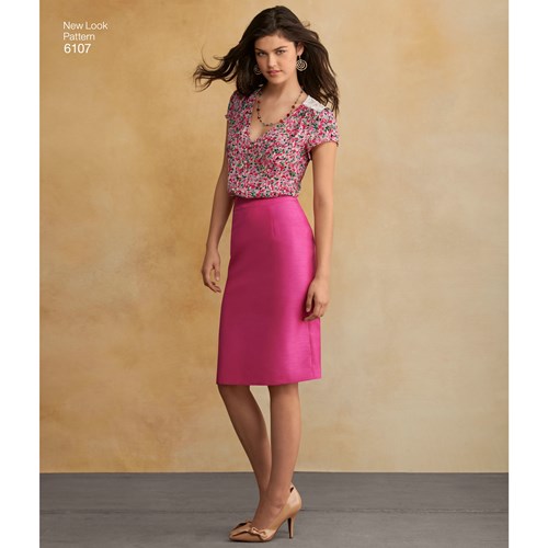 New Look Sewing Pattern 6107 N6107 Misses' Separates - You’ve Got Me In Stitches