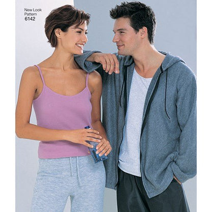 New Look Sewing Pattern 6142 N6142 Misses' & Men's Separates - You’ve Got Me In Stitches