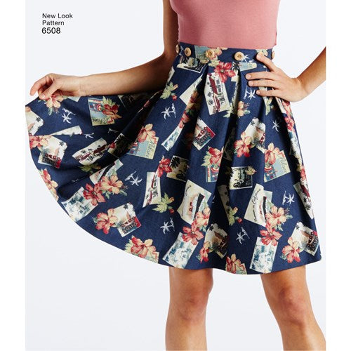 New Look Sewing Pattern 6508 N6508 Misses' Dress with Open or Closed Back Variations - You’ve Got Me In Stitches