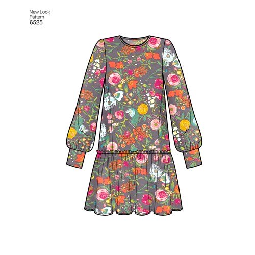 New Look Sewing Pattern 6525 N6525 Misses' Knit Dress - You’ve Got Me In Stitches