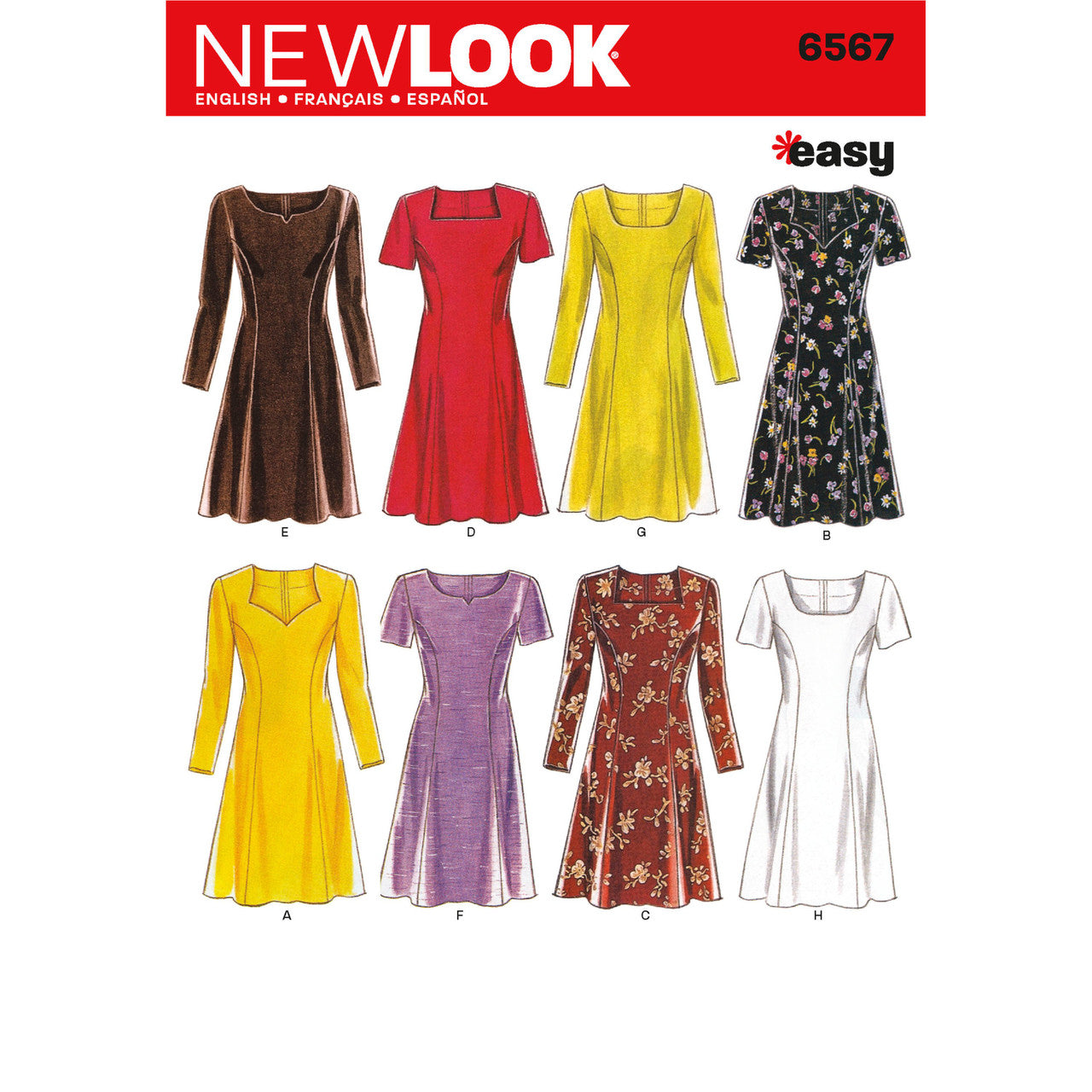 New Look Sewing Pattern 6567 Misses' Dresses - You’ve Got Me In Stitches