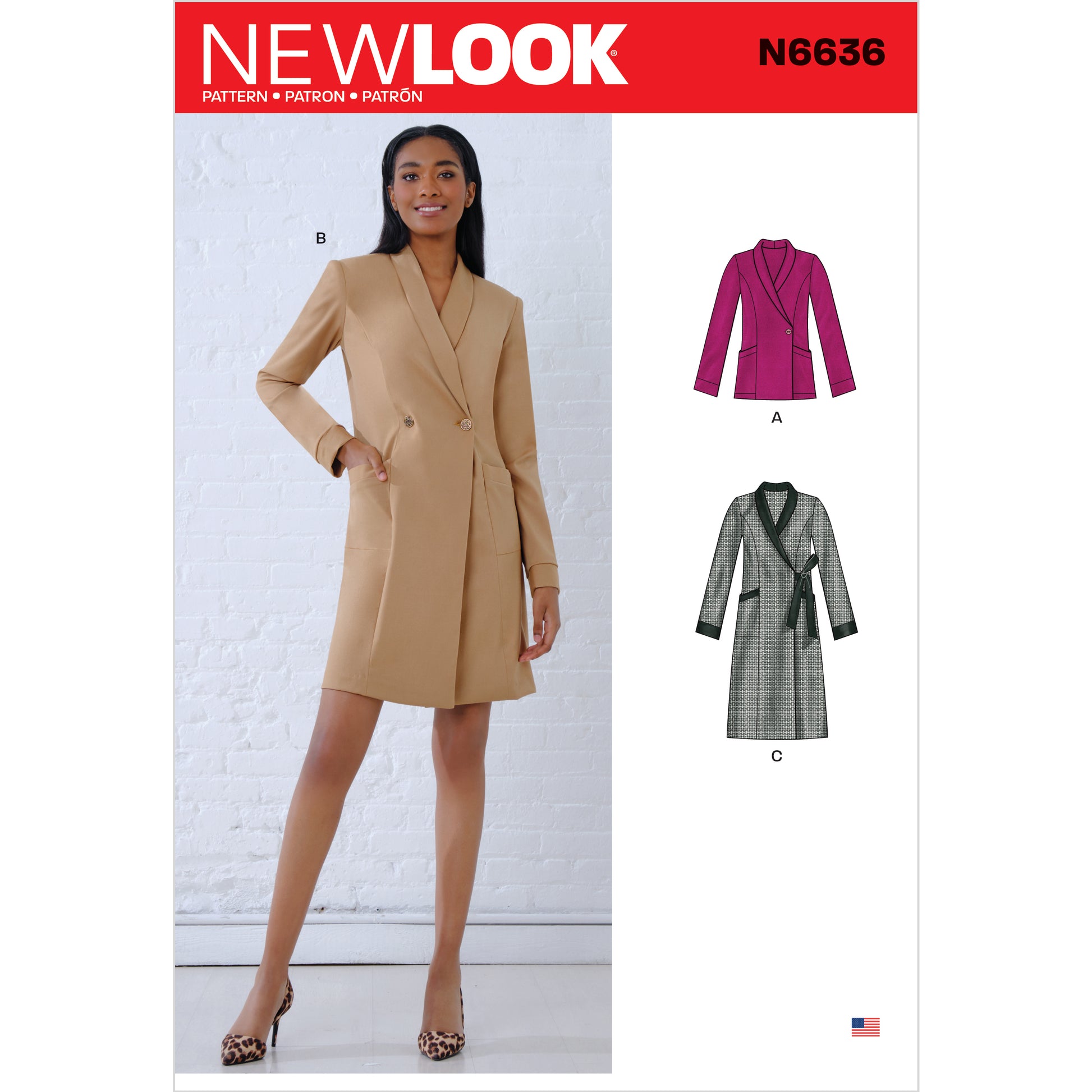 New Look Sewing Pattern N6636 Misses' Dresses and Blazer - You’ve Got Me In Stitches