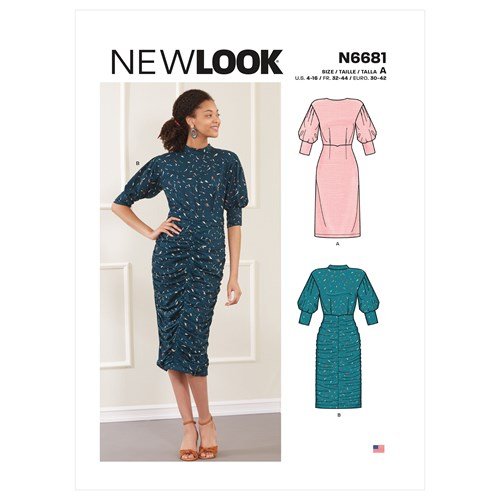 New Look Sewing Pattern N6681 6681 Misses' Dress - You’ve Got Me In Stitches