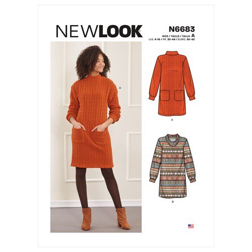 New Look Sewing Pattern N6683 6683 Misses' Dresses - You’ve Got Me In Stitches
