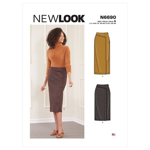 New Look Sewing Pattern N6690 6690 Misses' Skirts - You’ve Got Me In Stitches