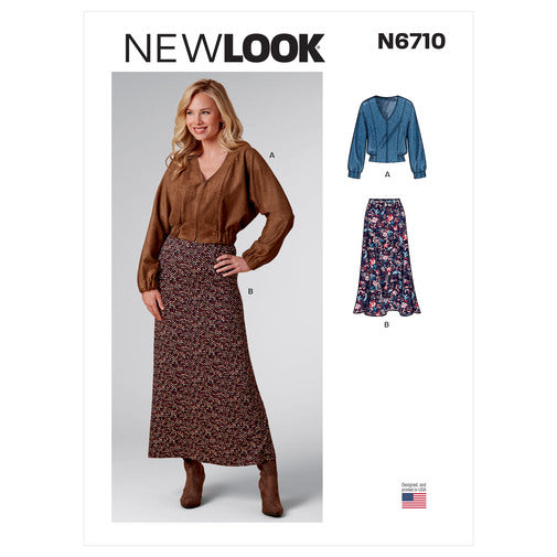 New Look Sewing Pattern N6710 Misses' Jacket and Skirt - You’ve Got Me In Stitches