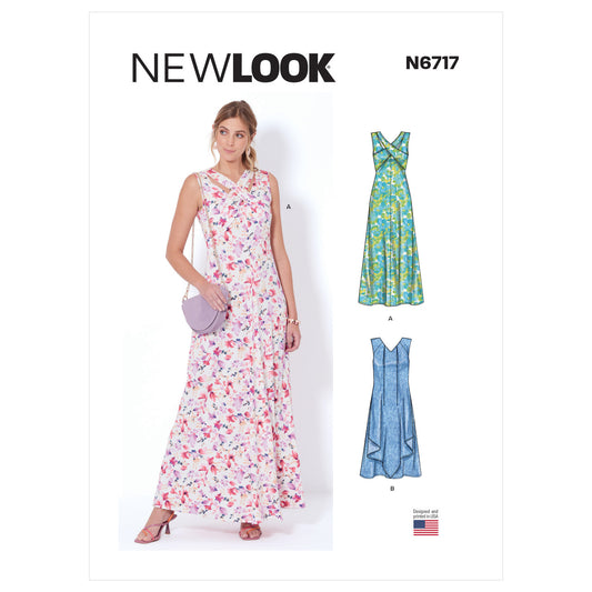 New Look Sewing Pattern N6717 Misses' Knit Dresses - You’ve Got Me In Stitches