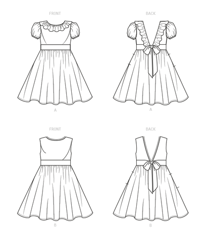 New Look Sewing Pattern N6726 Toddlers' and Children's Dresses - You’ve Got Me In Stitches