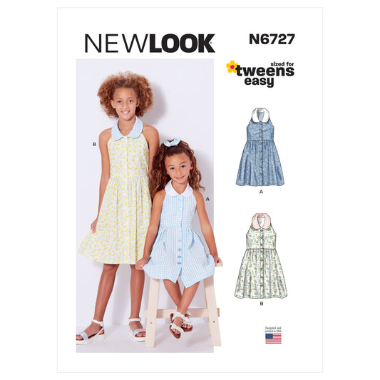New Look Sewing Pattern N6727 Children's and Girls' Dresses - You’ve Got Me In Stitches