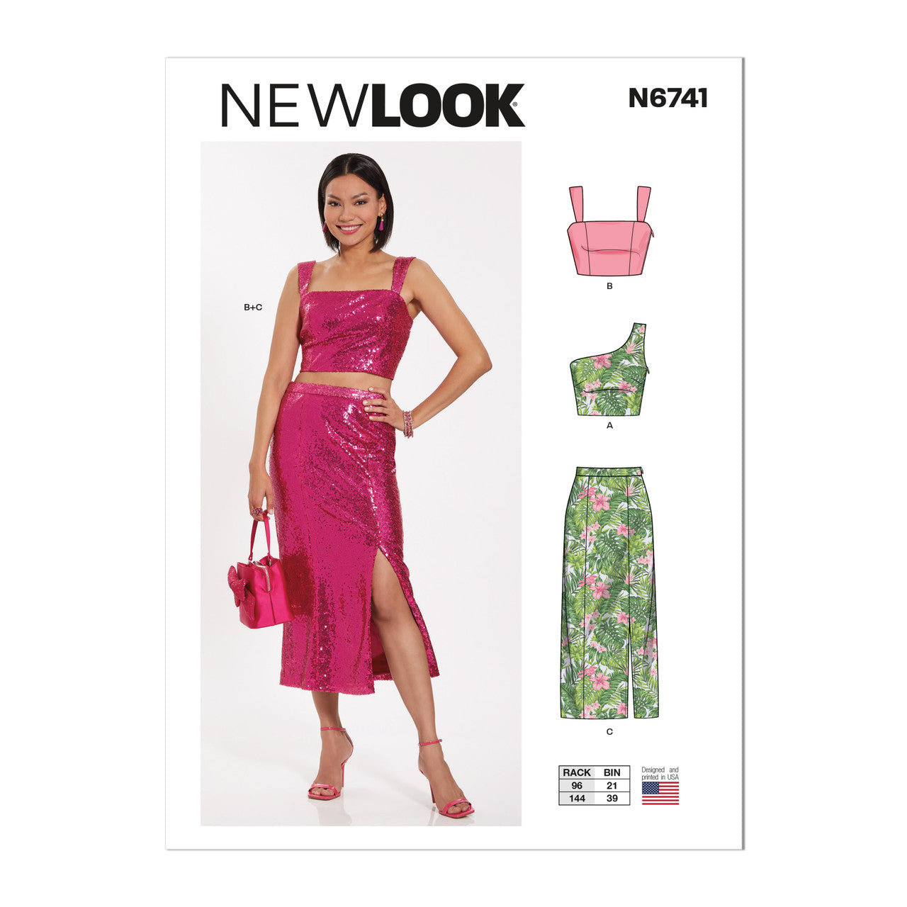 New Look Sewing Pattern N6741 Misses' Two-Piece Dresses - You’ve Got Me In Stitches