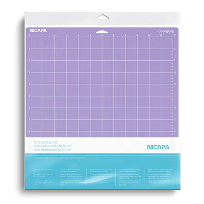 Nicapa Cutting Mats - Light, Standard and Strong Grip - 12 x 12 inch - 30x30cm - 3 pack - You’ve Got Me In Stitches