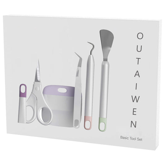 Nicapa - Outaiwen - 5 piece Crafting Tool Set - Suitable for Crafts, Cricut, Silhouette, Brother and others - You’ve Got Me In Stitches
