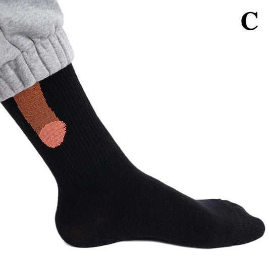 Novelty Funny Socks - Cock Socks - One Size - You’ve Got Me In Stitches