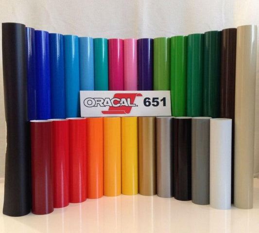 ORACAL 651 Calendered Vinyl - 30cm x 50 Metres (1 x 50m roll) - You’ve Got Me In Stitches