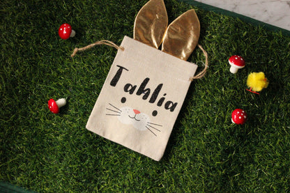 Personalised Happy Easter Hunt Bags - Small - You’ve Got Me In Stitches