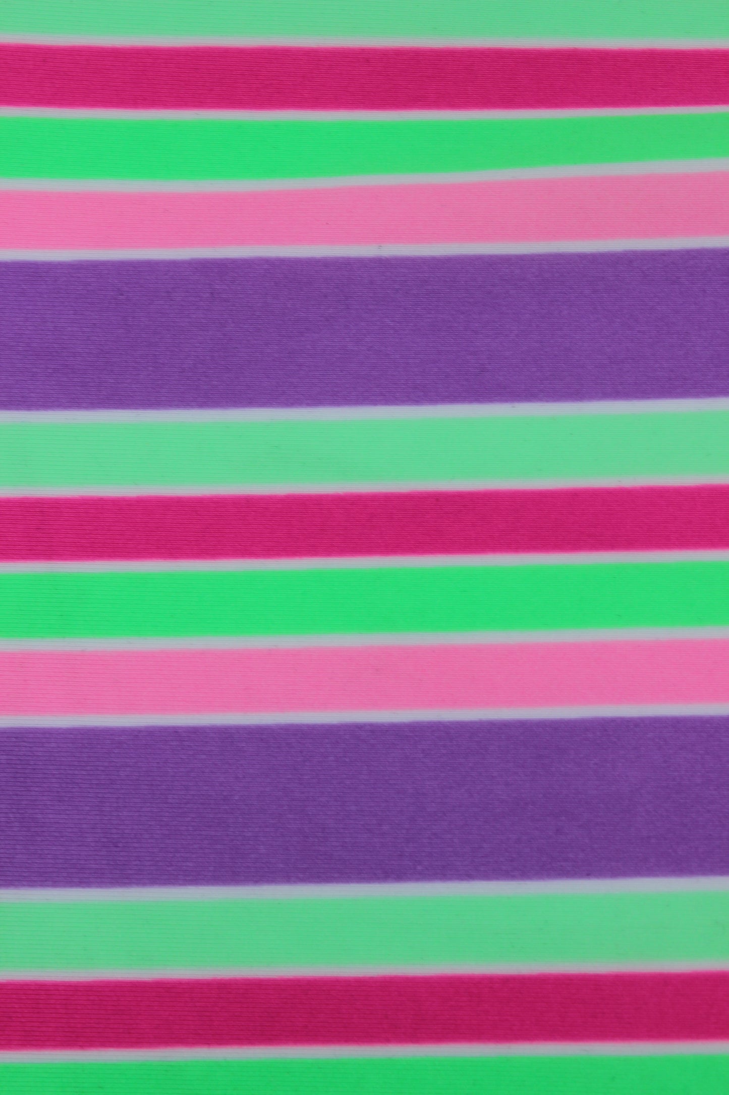 Printed Bright Striped Nylon Elastane Fabric (Spandex, lycra) - You’ve Got Me In Stitches