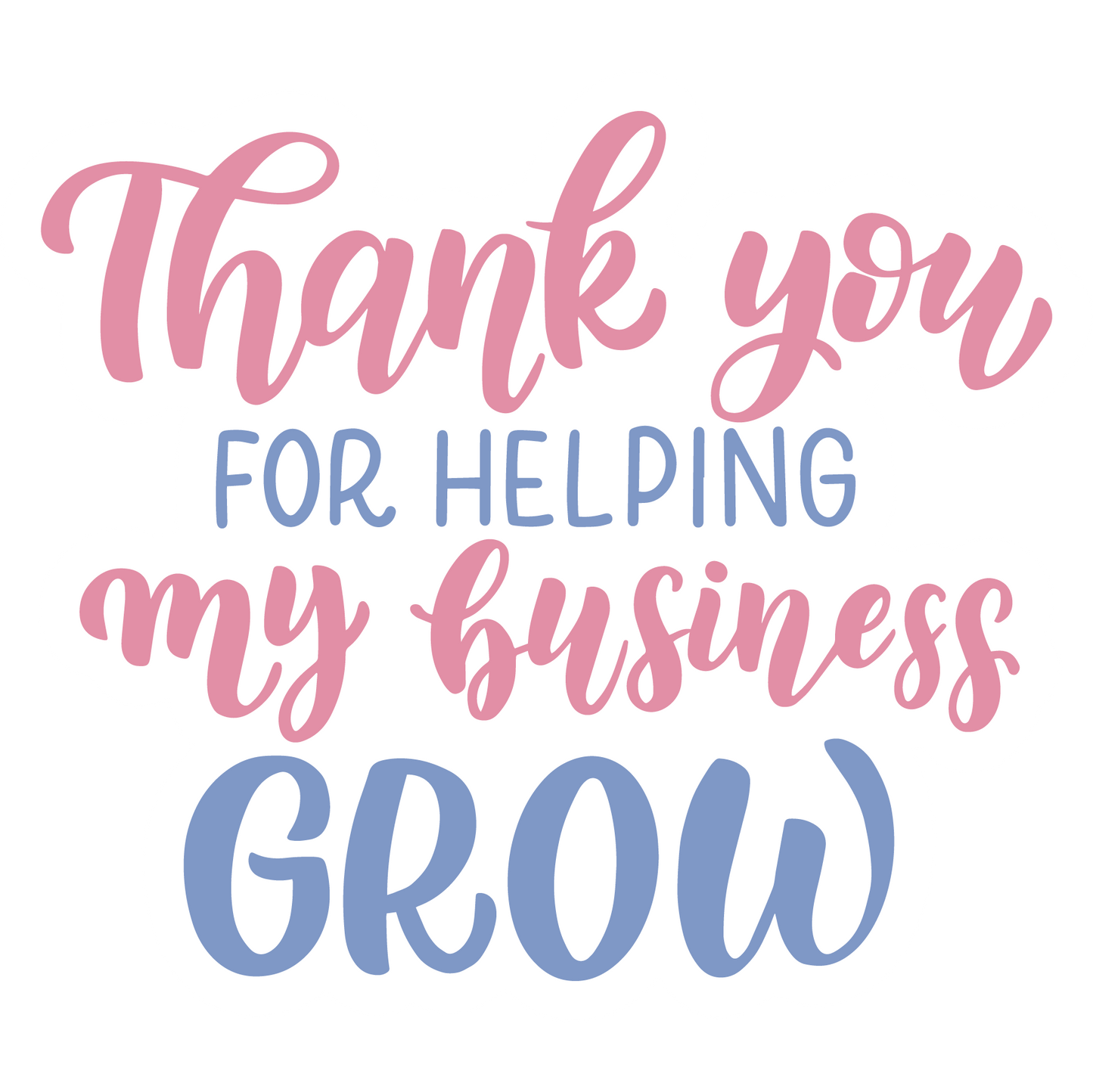 Thankyou For Shopping Small - Business Stickers - A4 - 5 Sheets - You’ve Got Me In Stitches