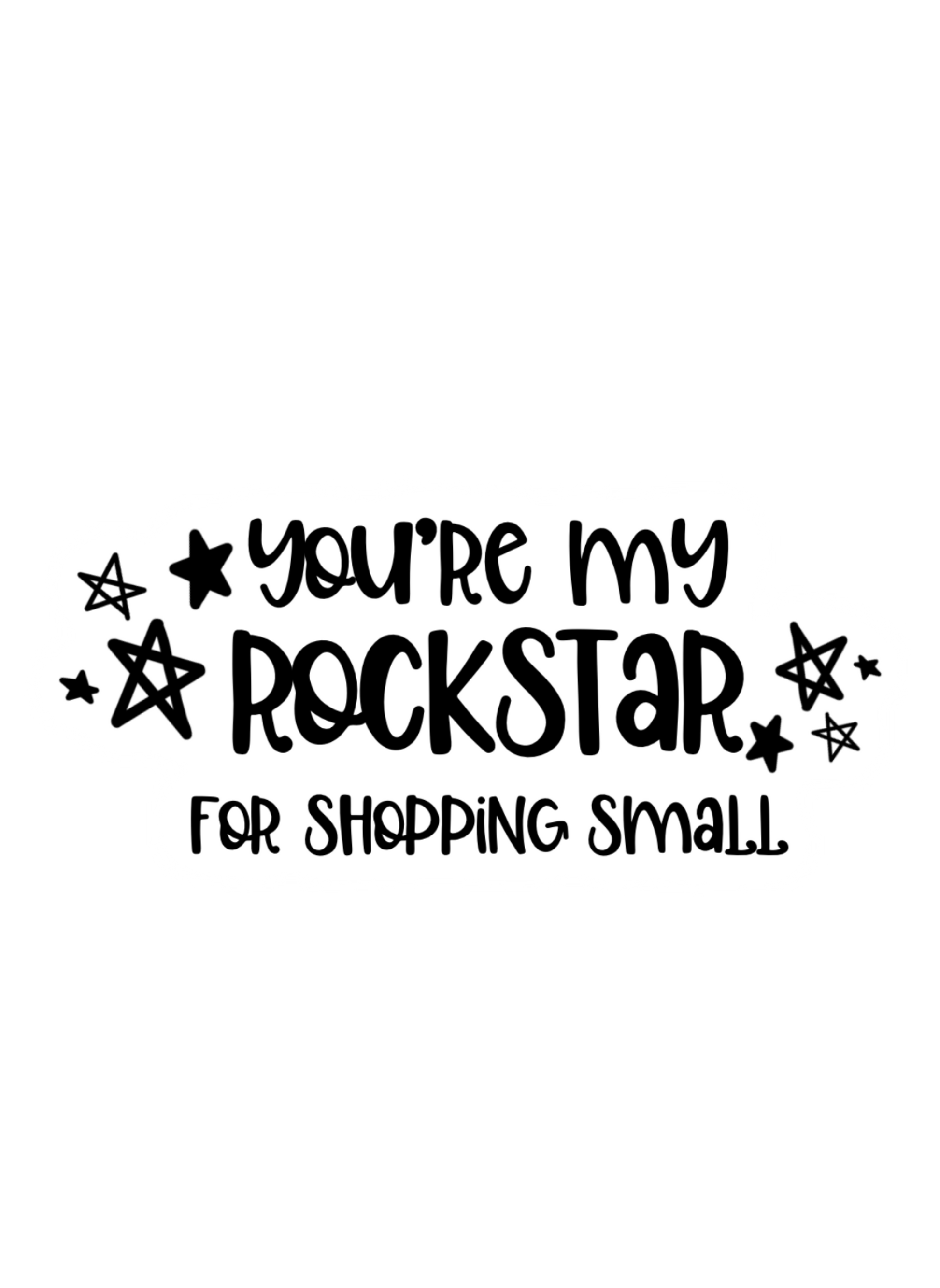 Thankyou For Shopping Small - Business Stickers - A4 - 5 Sheets - You’ve Got Me In Stitches