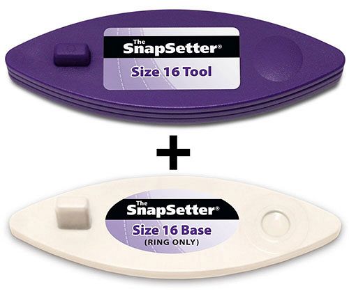 The SnapSetter Size 16 adapter tool for Rings - You’ve Got Me In Stitches