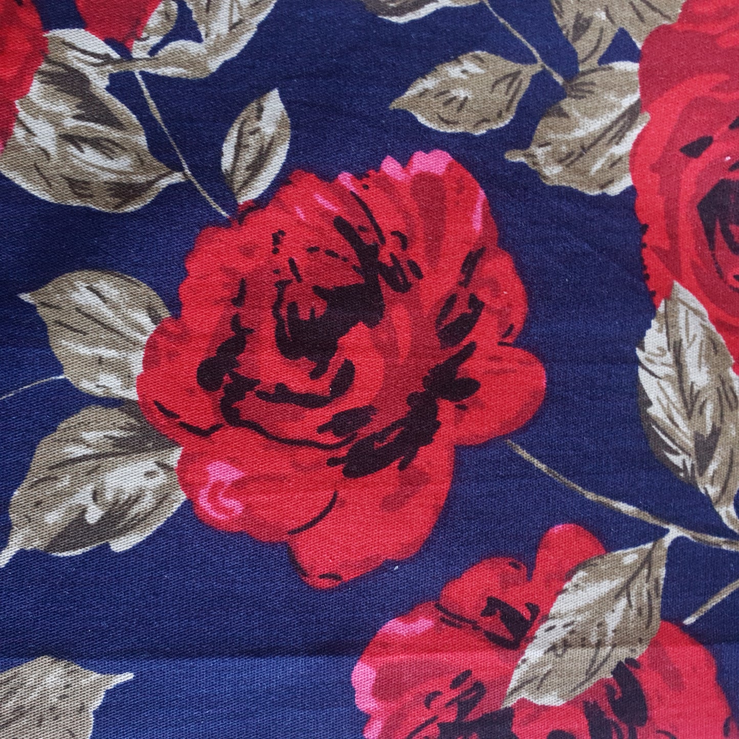 Woven Cotton Spandex Fabric - Floral - You’ve Got Me In Stitches