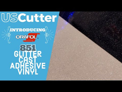 Oracal 851 - Glitter Cast Adhesive Vinyl - 30cm wide x 1m